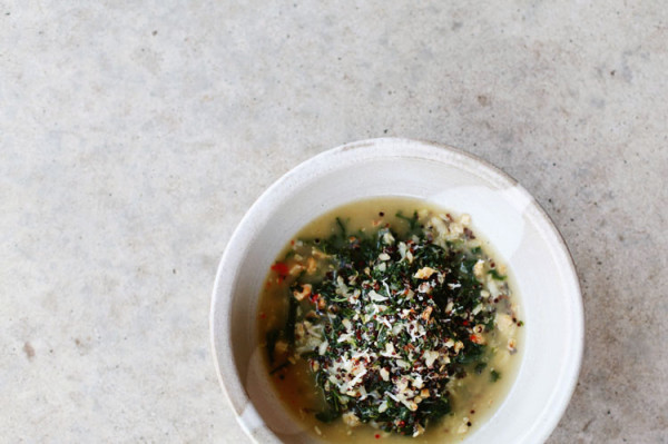 Braised-Kale-with-Black Quinoa-and-a-Bit-of-Risotto-2